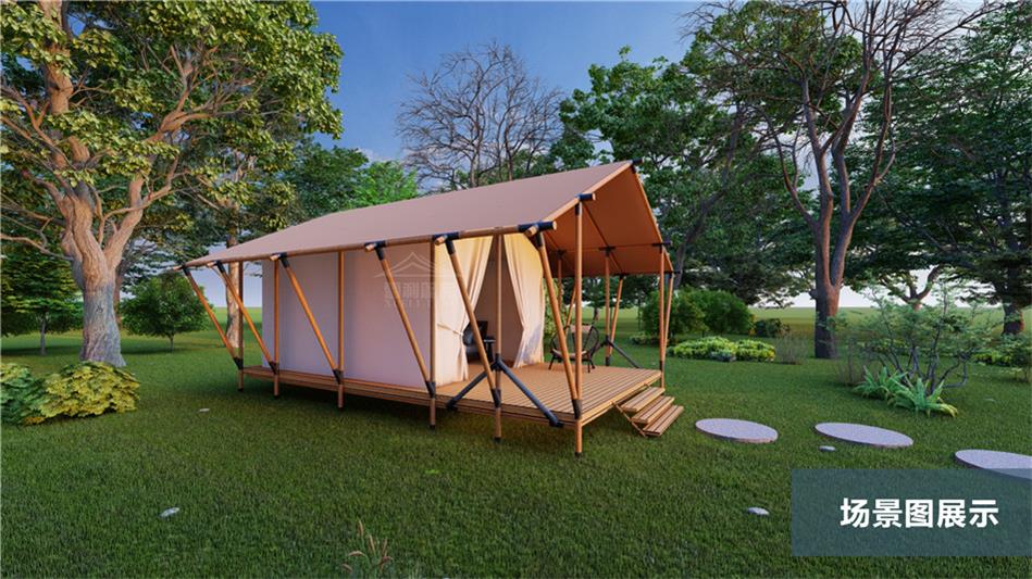 四季皆宜的户外宫殿|恒温系统+手工羊毛地毯,定义新兴县奢华星空新标准